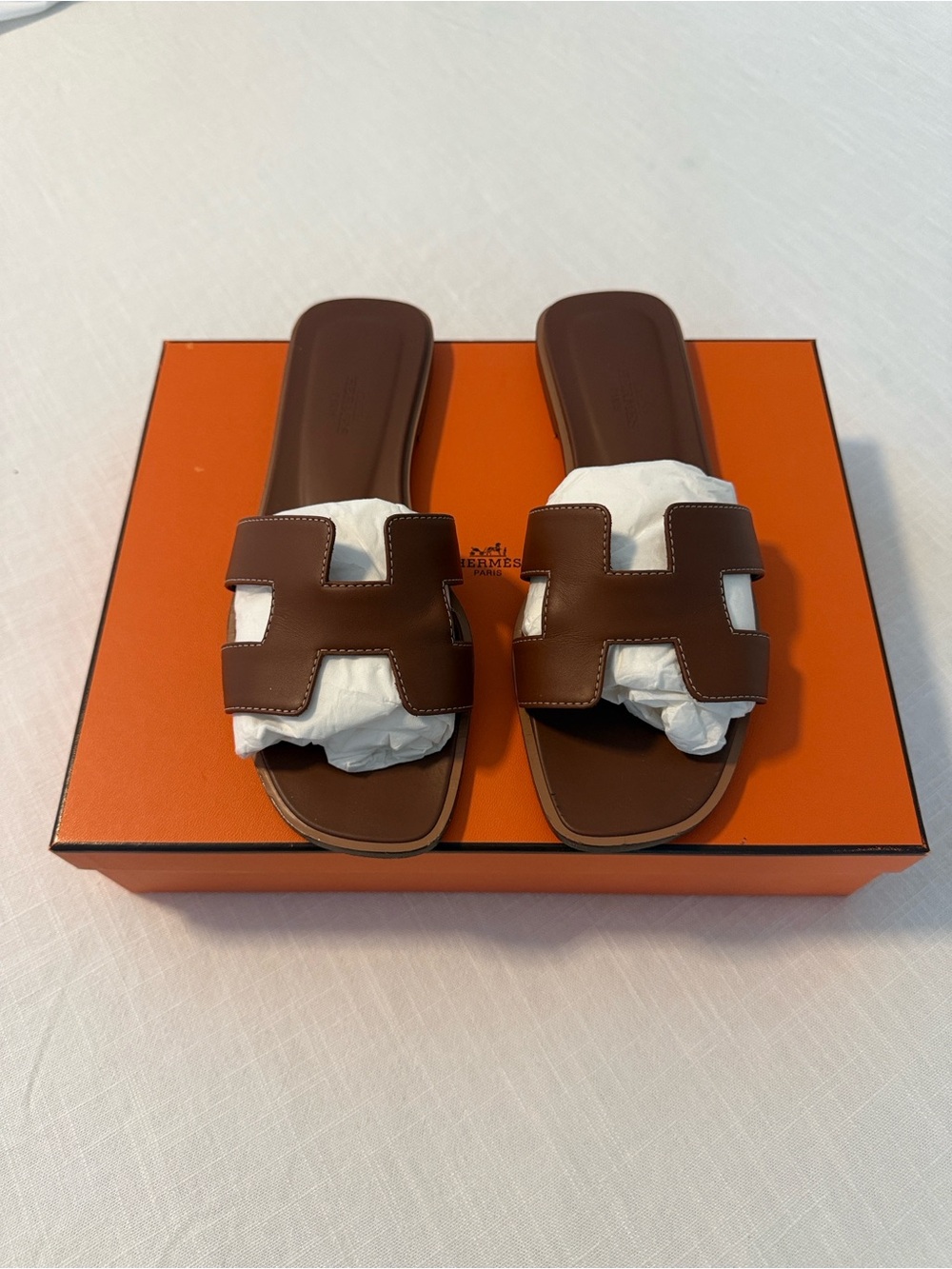 Authentic Hermes Oran Sandal